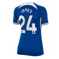 Zenski Nogometni Dres Chelsea Reece James #24 Domaci 2023-24 Kratak Rukav